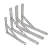 Soporte de ángulo triangular de acero inoxidable 304 soporte de pared ángulo recto fijo trípode soporte de estante ángulo de hierro estante de carga