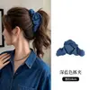Novo Estilo 2025 Presilha Retro com Laço de Tamanho Médio para Mulheres, Presilha de Tubarão de Alta Qualidade para a Parte de Trás da Cabeça com Pouco Volume de Cabelo, Acessório Popular para Cabelo