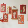 Feliz Aniversário para He Qingliangchen, Cartão Postal Pintado à Mão, Texto de Aparência Sofisticada, Cartão de Saudação com Bênçãos, Cartão de Decoração para Presente