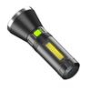 Lanterna P90 transfronteiriça nova, recarregável USB, cob, fonte de luz dupla, oito lanternas nucleares de iluminação externa multi-engrenagem