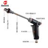 Ventas Directas de Fábrica Pistola de Agua para Lavado de Autos de Palo Largo Palo de Extensión de Metal Boquilla Electrochapada Interruptor de un Botón Pistola de Agua de Alta Presión
