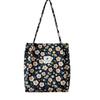 Bolso Tote Estampado para Mujer Casual Estilo Coreano Gran Capacidad Bolso Tote de Lona de Pana Bolso de Hombro de Felpa para Viaje para Mujer
