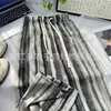 Pantalones Casuales Sueltos de Tinte Tie-Dye Estilo Pintura a Tinta de Cintura Alta Adelgazantes de Verano Delgados de Tela Rectos Pantalones con Protección Solar