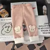 Leggings para Niñas con Forro Polar Otoño e Invierno Engrosados Nuevo Abrigo Ropa de Bebé para Niños Pantalones Cálidos de Invierno Integrados