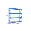 Estantería de Almacén Estantería de Almacenamiento de Alta Resistencia Estante de Almacenamiento Ajustable de Múltiples Niveles Estante de Panel de Capa Galvanizado Estante de Almacenamiento Venta al por Mayor