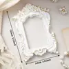Marco Decorativo Oro Blanco Oro Negro con Borde Negro Accesorios para Fotografía Guimei Periféricos Accesorios Estilo Nórdico Ins Accesorios para Sesión de Fotos