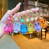 Chaveiro Criativo de Acrílico do Minion, Lindo Ornamento de Cristal de Desenho Animado com Olhos Grandes, Pingente, Presente de Brinquedo para Crianças