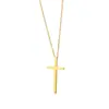 Nuevos Accesorios de Joyería Transfronterizos Europeos y Americanos, Suministro Directo de Fabricantes, Collares para Hombres, Colgantes Lisos de Acero Inoxidable, Collares de Acero Inoxidable