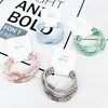 3 Scrunchies de Color Negro Sólido Set de 3X1 con Bandas Elásticas Accesorios para el Cabello Estilo Coreano