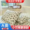 Funda de almohada aeróbica Clase A Xiaozhu funda de almohada individual Un par de fundas de almohada no de algodón puro Un par de fundas de almohada individuales de color sólido