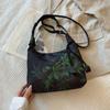 2025 Bolsa Nova Estilo Chinês Crescent Feminina de Verão Ombro Transversal Bolsa de Mão Estilo Nacional Transversal de Axila Bolsa Bolinho