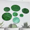 Nuezas Piezas Redondas Coloridas de Imitación de Concha Acrílica Adornos Colgantes para Carrillones de Viento Materiales Hechos a Mano para Ropa Accesorios para Joyería DIY