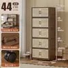 Armario de Almacenamiento Estilo Medieval, Caja de Almacenamiento Plegable sin Instalación, Armario para Ropa de Dormitorio Doméstico, Caja Organizadora de Gran Capacidad, Armario para Snacks