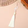 Pingentes requintados com borlas para o Festival do Meio Outono com desenhos de estrela, lua e coelho de jade, novos itens decorativos estilo chinês, presentes culturais e criativos disponíveis em atacado