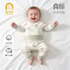 Conjunto de Algodão Puro para Bebê com Cintura Alta Protetora da Barriga, Conjunto de Roupa Íntima Infantil para Primavera e Outono, Roupas e Calças de Outono para Bebês, Atacado de Roupas Infantis