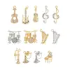 Fabricante de Accesorios para Instrumentos Musicales, Venta al por Mayor de Joyería DIY de Aleación Hecha a Mano, Accesorios para Joyería DIY con Goteo de Aceite