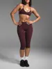 Ropa Interior Deportiva de Nuevo Estilo Transfronteriza con Cuello Halter, Espalda y Pecho al Descubierto, Traje para Yoga, Fitness, Deportes, Pantalones Cortos, Pilates, Traje de Secado Rápido