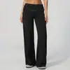 Amazon Novo Conjunto Fitness de Peça Falsa Dupla Wide Leg Quadrado Costas Bonitas Moda Casual Cintura Dobrável Conjunto de Yoga