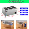 Jinhongqian mesa de aislamiento comercial para comida rápida piscina pequeña de calentamiento de sopa mesa de escritorio de aislamiento mesa de comedor de aislamiento olla de cocina estufa de sopa