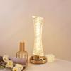 Lámpara de Mesa de Cristal Más Vendida Transfronteriza, Luz de Noche Ultralujosa para Dormitorio, Lámpara Creativa de Ambiente, Lámpara de Mesa de Cristal de Luna