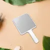 Espejo Cuadrado de Regalo de Colores Espejo de Mano Publicitario Espejo de Maquillaje Portátil para Mujer Espejo de Tocador HD Espejo Pequeño Personalizable