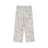Ropa para Hombre Etai Otoño e Invierno Marca de Moda Estilo Desgastado Pantalones de Chándal Rectos Hombres Sueltos Forro Polar de Peso Pesado Pierna Ancha Pantalones Casuales para Hombre