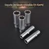 Cabeça de manga 1/4 cabeça de manga pequena tipo asa de borboleta 6,3 mm alongada cabeça de manga pequena tipo asa de borboleta soquete sextavado 1/4 manga longa ferramenta de reparo automotivo