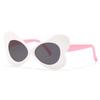 Gafas de sol para niños, de verano, de moda, con diseño de mariposa