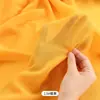Tela de gasa no transparente falda de verano con caída tela para ropa forro entretela falda de gasa negra blanca tela para manualidades