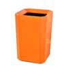 Bote de Basura de Gama Alta sin Tapa con Anillo de Presión y Cubeta Interior para Almacenamiento de Residuos de Cocina, Baño, Oficina y Uso Doméstico