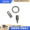 Fivela Quadrada para Porta com Argola de Mola de 1,0 polegada Sino para Pendurar Acessórios Populares para Cordão de Câmera Peças de Cordão para Celular Produtos de Liga de Zinco