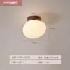 Luz Simples Nórdica para Corredor Hall Entrada Teto LED Proteção Ocular Criativo Luminária de Teto Estilo Luxo Leve Cor Creme