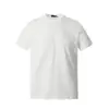 0226 Estilo Callejero Americano Verano 2025 Color Sólido Deconstruido Gama Alta Diseño de Cuello Pequeño Camiseta de Manga Corta Holgada para Hombre