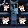 Tapete para pie de coche de dibujos animados totalmente rodeado universal tapete de piso tapete para pie de coche suministros de decoración interior de coche tapete para pie de alfombra