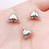 20 Fivelas de Ímã Esféricas Cilíndricas de Liga Metálica Multicores Misturadas Pingente Pingente Pulseira DIY Colar Acessórios de Joias