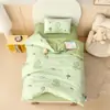 Juego de colcha de tres piezas para jardín de infantes, Juego especial de seis piezas para niños, Funda de colcha de algodón para la hora de la siesta, Ropa de cama para bebé, Temática de dibujos animados