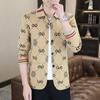 Suéter de manga larga para hombre, otoño e invierno, versión coreana, cárdigan juvenil, venta al por mayor, we23892