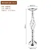 Explosões de adereços de casamento guia de estrada suporte de flor de cânhamo_decoração de casamento de metal galvanizado para mesa_decoração de casamento de flores para feriado