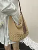 Bolso de Mujer Tejido Hueco con Borlas de Gran Capacidad Nuevo Verano 2026 Transfronterizo, Bolso de Playa, Bolso de Hombro Cruzado de Moda