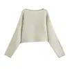 Venta al por mayor de ropa para mujer transfronteriza: Conjunto de top de punto de un solo hombro con manga murciélago, abertura y falda ajustada, suave y elegante