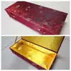 Caja de Brocado, Caja de Doble Regla, Caja para Palillos, Abanico, Portafotos Colgante para Coche, Libro, Adornos de Talla en Madera, Caja de Regalo Artesanal