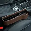 Caja de Almacenamiento para Huecos de Asiento de Cuero Caja de Almacenamiento Multifuncional para Huecos Interiores Bolsa de Almacenamiento para Coche Suministros para Coche