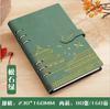Tendencia Nacional Cuaderno A5 de Hojas Sueltas Hebilla Estilo Chino Ciudad Prohibida Negocios Cuero Bloc de Notas Personalizado Cultural y Creativo