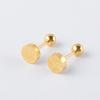 Aretes Mate de Moda Coreana Clavo para Hélice de Oreja de Acero de Titanio Popular en Internet Mismo Estilo Aretes que No se Desvanecen para Ducha y Dormir Aretes Gratis