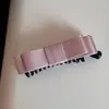 Serie de Colores Macarrón Otoño e Invierno Pinza de Plátano de Lazo Multicapa de Alta Gama para Accesorios del Cabello de Mujer para Peinados de Cola de Caballo y Parte Posterior de la Cabeza
