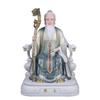 Estatua del Bodhisattva Rey de la Medicina para Adoración en Casa, Imitación de Mármol Blanco, Rey de la Medicina Sun Si-Miao, Huo Tuo, Zhang Zhongjing, Wu Zhen, Dios de la Medicina Bian Que