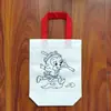 Bolsa de TNT para Pintar y Graffiti Infantil, Hecha a Mano para Jardín de Infancia, Coloreable, Se Puede Usar como Otros Patrones de Especificaciones