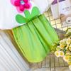 Novo Conjunto de Verão Infantil Casual Roupa Infantil Meninas Moletom com Flor Calças Primavera & Outono Blusa Única