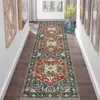 Alfombrilla de Entrada Estilo Étnico Estilo Retro de Alta Venta Transfronteriza Amazon Temu, Alfombra de Pasillo Resistente a Manchas y al Desgaste