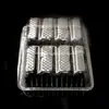 Empaque en Blíster Caja de Plástico Transparente sin Tapa Caja para Empaque de Snacks Rollitos de Huevo Rollitos Procesamiento Personalizable
